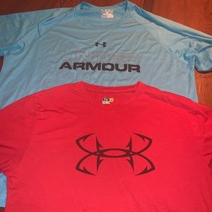 2 Under Armor tshirts